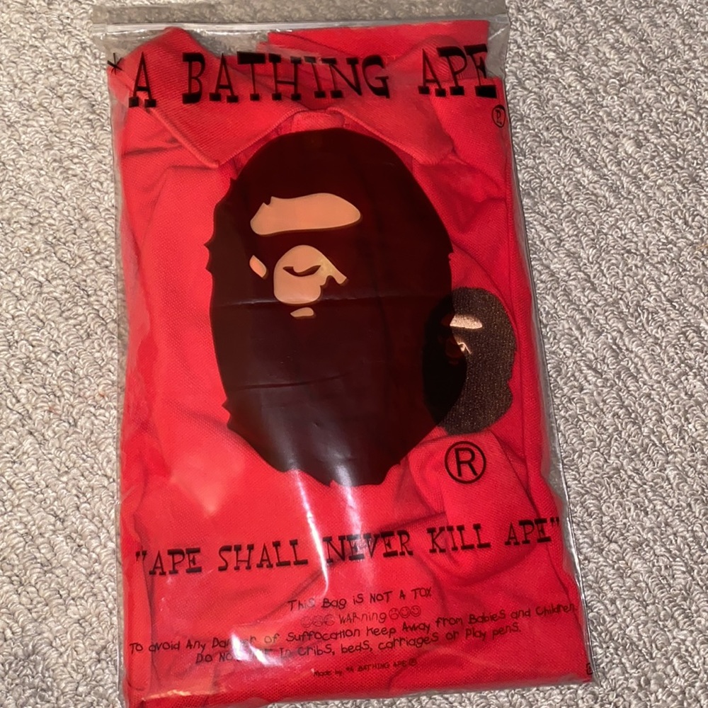 Bape men’s polo